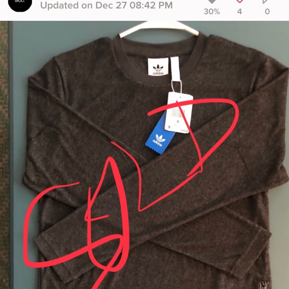 adidas Originals T-Shirt - SIZE Mens SM